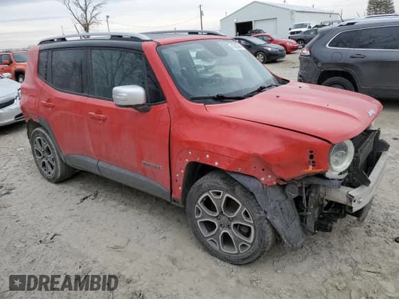 ✅ 2016 Jeep Renegade Limited • VIN: ZACCJADT1GPC76793 • Lot: 47093365. Wystawiony na Copart z przebiegiem 129 838 mil. Bezpłatny archiwum sprzedaży aukcyjnych z USA i szczegółowy raport historii pojazdu na DreamBid. Zdjęcie 4.
