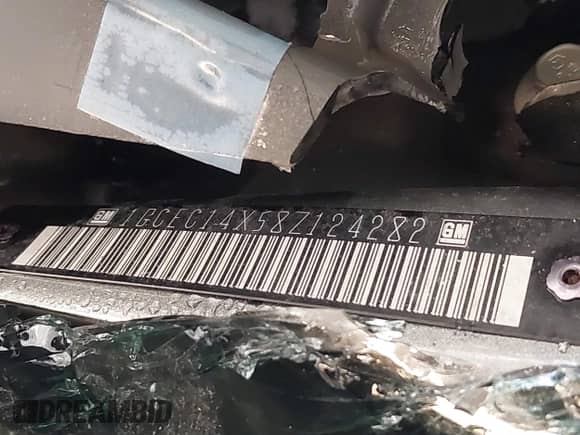 2008 Chevrolet Silverado 1500 Work Truck with VIN 1GCEC14X58Z124282, listed as a IAAI auction lot 41613967 with Not provided miles and . Bid and sale history available at DreamBid. Image 9.