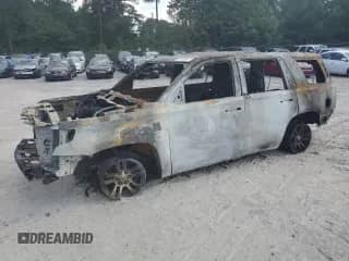 2015 Chevrolet Tahoe LT с VIN 1GNSCBKC0FR553374, выставлен на аукционе Copart как лот 81040575 с пробегом Не указан миль и Списание • Salvage title. История ставок и продаж доступна на DreamBid. Изображение 1.