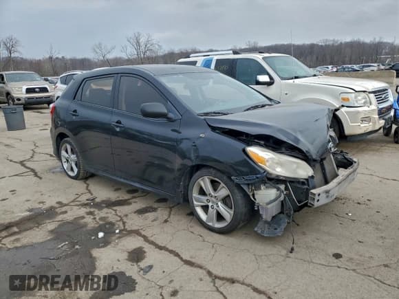 ✅ 2009 Toyota Matrix S • VIN: 2T1LE40E79C010030 • Lot: 96225915. Listed on Copart with 178,325 mi. Free auction sales archive from the USA and detailed vehicle history report at DreamBid. Image 4.