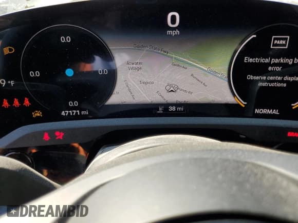 ✅ 2021 Porsche Taycan • VIN: WP0AA2Y16MSA17571 • Lot: 67980385. Listed on Copart with 47,171 mi. Free auction sales archive from the USA and detailed vehicle history report at DreamBid. Image 9.