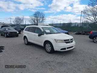 ✅ 2018 Dodge Journey SE • VIN: 3C4PDCAB1JT518613 • Lot: 43698746. Listed on IAAI with 48,432 mi. Free auction sales archive from the USA and detailed vehicle history report at DreamBid. Image 1.
