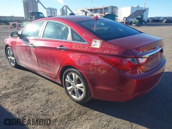 ✅ 2013 Hyundai Sonata SE • VIN: 5NPEC4AC0DH706245 • Lot: 43626643. Wystawiony na IAAI z przebiegiem 106 529 mil. Bezpłatny archiwum sprzedaży aukcyjnych z USA i szczegółowy raport historii pojazdu na DreamBid. Zdjęcie 3.