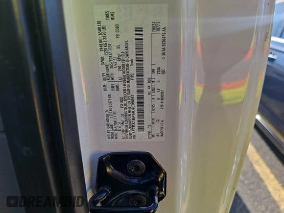 ✅ 2019 Ford F-150 XL • VIN: 1FTEX1EP6KKE99861 • Lot: 43944773. Wystawiony na IAAI z przebiegiem 195 197 mil. Bezpłatny archiwum sprzedaży aukcyjnych z USA i szczegółowy raport historii pojazdu na DreamBid. Zdjęcie 21.