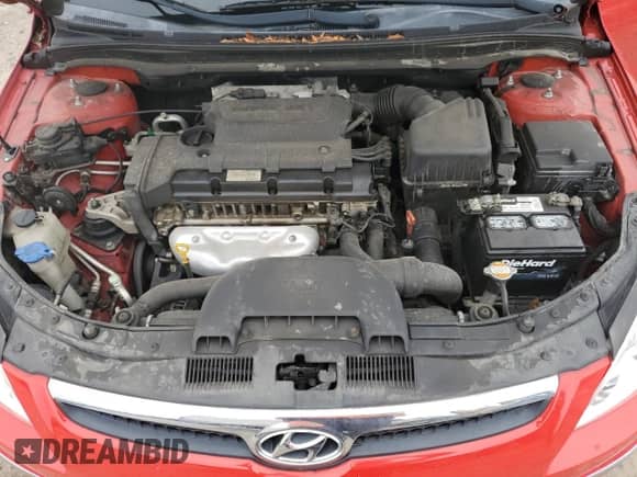 2010 Hyundai Elantra SE z VIN KMHDC8AE6AU075230, wystawiony jako Copart lot #73541124 z przebiegiem 125 947 mil mil oraz Szkoda całkowita • Salvage title. Historia ofert i sprzedaży dostępna na DreamBid. Obrazek 12.