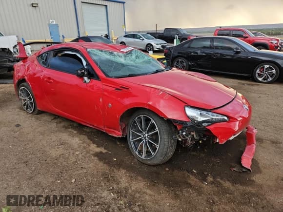 ✅ 2017 Toyota 86 • VIN: JF1ZNAA11H9705957 • Lot: 70102695. Listed on Copart with 95,465 mi. Free auction sales archive from the USA and detailed vehicle history report at DreamBid. Image 4.