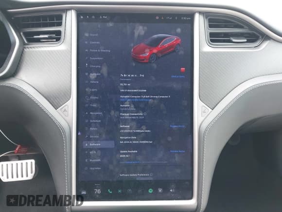 ✅ 2019 Tesla Model S 100D • VIN: 5YJSA1E46KF332066 • Lot: 42189828. Wystawiony na IAAI z przebiegiem 55 751 mil. Bezpłatny archiwum sprzedaży aukcyjnych z USA i szczegółowy raport historii pojazdu na DreamBid. Zdjęcie 7.