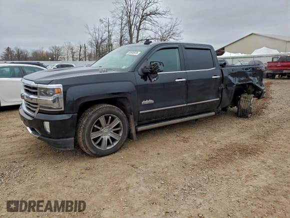 ✅ 2016 Chevrolet Silverado 1500 High Country • VIN: 3GCUKTEJ6GG132233 • Лот: 93695975. Опубликован ранее на Copart с пробегом 162 344 миль. Бесплатный доступ к архиву аукционных продаж из США и подробный отчёт об истории автомобиля на DreamBid. Изображение 1.