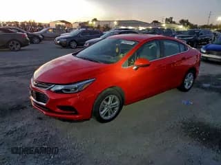 ✅ 2017 Chevrolet Cruze LT • VIN: 1G1BE5SM0H7176498 • Lot: 94551675. Wystawiony na Copart z przebiegiem 50 344 mil. Bezpłatny archiwum sprzedaży aukcyjnych z USA i szczegółowy raport historii pojazdu na DreamBid. Zdjęcie 1.