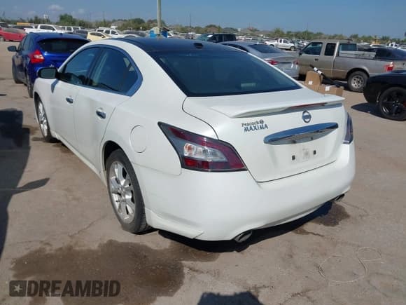 ✅ 2013 Nissan Maxima SV • VIN: 1N4AA5APXDC825032 • Lot: 43369993. Listed on IAAI with 193,868 mi. Free auction sales archive from the USA and detailed vehicle history report at DreamBid. Image 3.