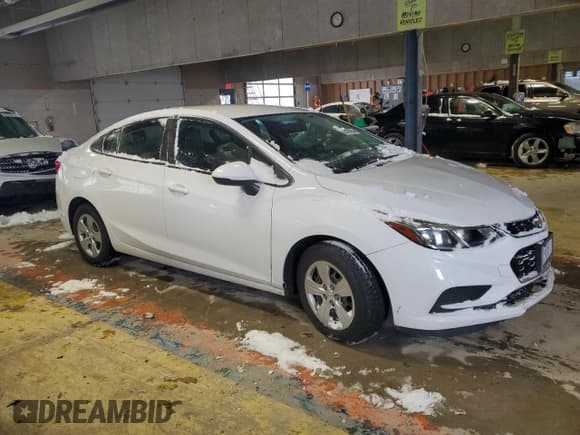 ✅ 2016 Chevrolet Cruze L • VIN: 1G1BA5SM7G7271344 • Lot: 87474784. Listed on Copart with Not provided. Free auction sales archive from the USA and detailed vehicle history report at DreamBid. Image 4.