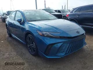 ✅ 2026 Toyota Camry XSE • VIN: 4T1DBADK0TU542849 • Lot: 43633522. Listed on IAAI with 323 mi. Free auction sales archive from the USA and detailed vehicle history report at DreamBid. Image 1.