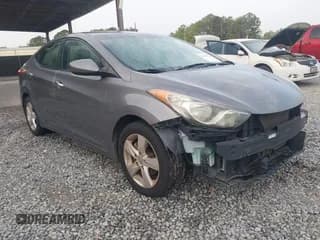 ✅ 2012 Hyundai Elantra Limited • VIN: 5NPDH4AE7CH105363 • Lot: 43391645. Listed on IAAI with 183,418 mi. Free auction sales archive from the USA and detailed vehicle history report at DreamBid. Image 1.