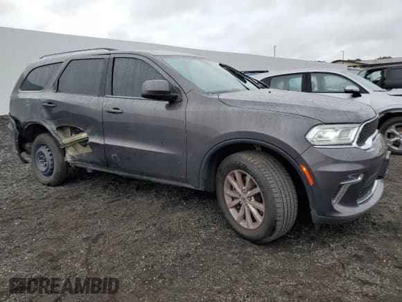 ✅ 2021 Dodge Durango SXT Plus • VIN: 1C4RDJAG2MC541049 • Lot: 71881695. Listed on Copart with 83,983 mi. Free auction sales archive from the USA and detailed vehicle history report at DreamBid. Image 4.