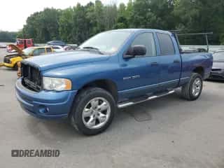 2005 Dodge 1500 SLT с VIN 1D7HU18N15S346654, выставлен на аукционе Copart как лот 64323174 с пробегом 178 232 миль миль и Чистый • Clean title. История ставок и продаж доступна на DreamBid. Изображение 1.