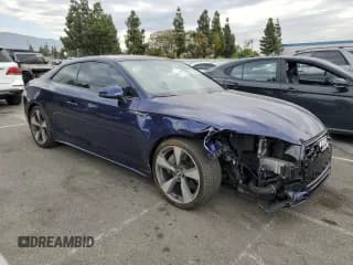 ✅ 2020 Audi A5 Premium Plus • VIN: WAUTNAF54LA004071 • Лот: 82336935. Опубликован ранее на Copart с пробегом 38 076 миль. Бесплатный доступ к архиву аукционных продаж из США и подробный отчёт об истории автомобиля на DreamBid. Изображение 4.