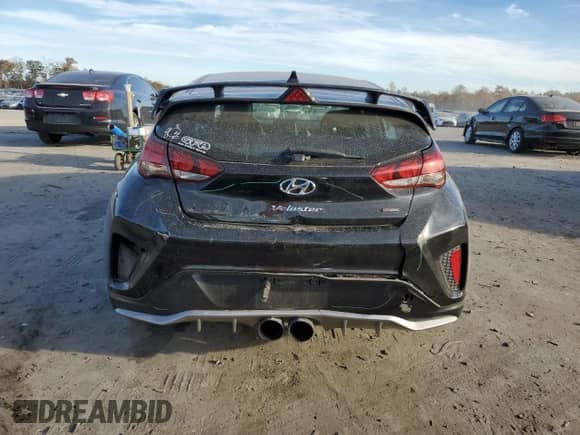 2019 Hyundai Veloster Turbo R-Spec с VIN KMHTH6AB6KU011570, выставлен на аукционе Copart как лот 79187734 с пробегом 80 933 миль миль и Списание • Salvage title. История ставок и продаж доступна на DreamBid. Изображение 6.