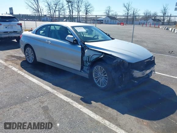 ✅ 2015 BMW 4 Series 435i xDrive • VIN: WBA3T7C50FPW79740 • Lot: 41740148. Wystawiony na IAAI z przebiegiem 90 205 mil. Bezpłatny archiwum sprzedaży aukcyjnych z USA i szczegółowy raport historii pojazdu na DreamBid. Zdjęcie 1.