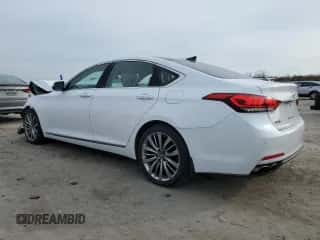 2015 Hyundai Genesis 5.0L z VIN KMHGN4JF1FU069139, wystawiony jako Copart lot #81430774 z przebiegiem 147 249 mil mil oraz Szkoda całkowita • Salvage title. Historia ofert i sprzedaży dostępna na DreamBid. Obrazek 2.