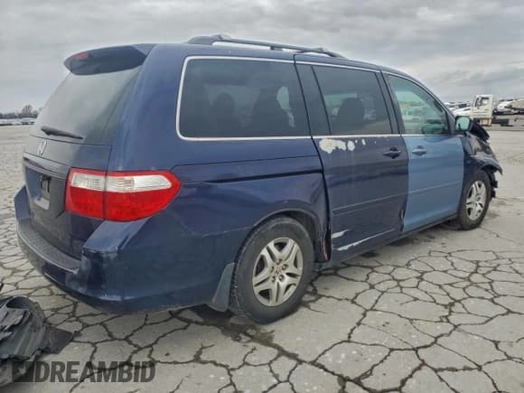 ✅ 2006 Honda Odyssey EX-L • VIN: 5FNRL38696B093975 • Lot: 93944885. Listed on Copart with 189,351 mi. Free auction sales archive from the USA and detailed vehicle history report at DreamBid. Image 3.