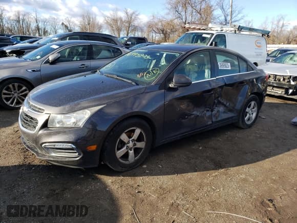 ✅ 2016 Chevrolet Cruze LT • VIN: 1G1PE5SB3G7183206 • Лот: 36995823. Опубликован ранее на Copart с пробегом 149 006 миль. Бесплатный доступ к архиву аукционных продаж из США и подробный отчёт об истории автомобиля на DreamBid. Изображение 1.