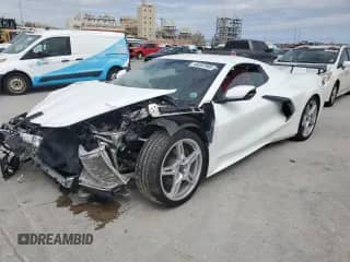 2024 Chevrolet Corvette 2LT с VIN 1G1YB3D46R5112578, выставлен на аукционе Copart как лот 48207985 с пробегом 11 398 миль миль и Списание • Salvage title. История ставок и продаж доступна на DreamBid. Изображение 1.