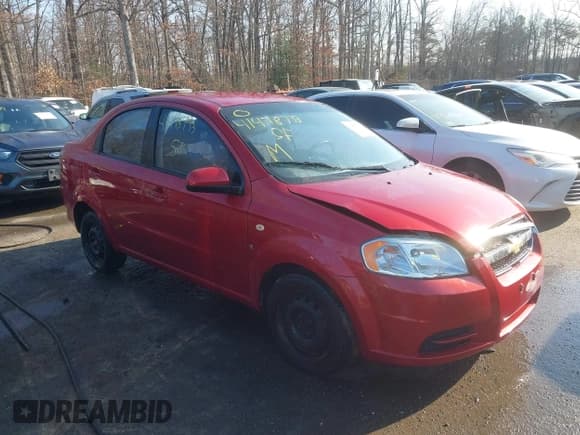 ✅ 2007 Chevrolet Aveo LS • VIN: KL1TD56697B188341 • Lot: 41478773. Wystawiony na IAAI z przebiegiem 189 247 mil. Bezpłatny archiwum sprzedaży aukcyjnych z USA i szczegółowy raport historii pojazdu na DreamBid. Zdjęcie 1.