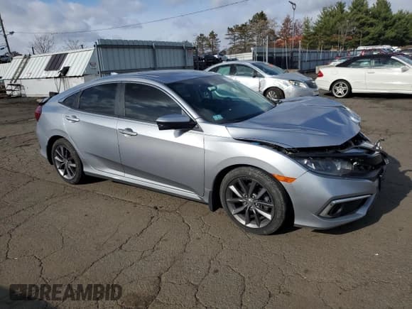 ✅ 2019 Honda Civic EX-L • VIN: 19XFC1F76KE016659 • Lot: 92358945. Listed on Copart with 87,595 mi. Free auction sales archive from the USA and detailed vehicle history report at DreamBid. Image 4.