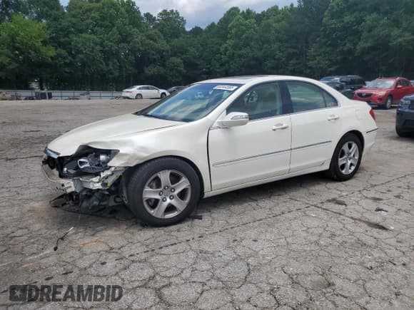 ✅ 2008 Acura RL Technology • VIN: JH4KB16628C003592 • Lot: 60344585. Listed on Copart with Not provided. Free auction sales archive from the USA and detailed vehicle history report at DreamBid. Image 1.