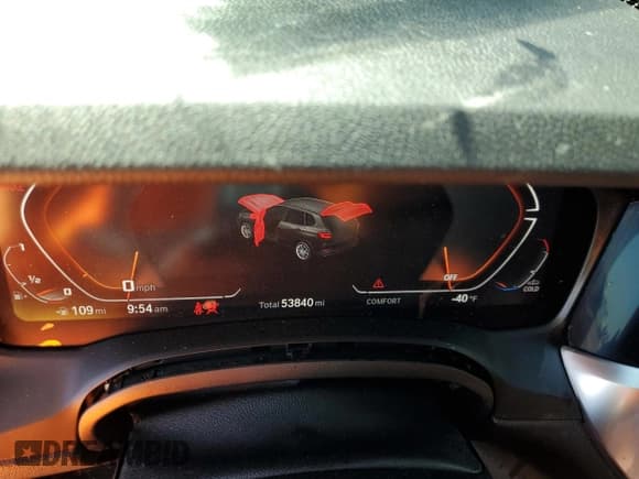 ✅ 2022 BMW 4 Series M440i xDrive • VIN: WBA13AW08NFM07476 • Lot: 80877345. Listed on Copart with 53,840 mi. Free auction sales archive from the USA and detailed vehicle history report at DreamBid. Image 9.