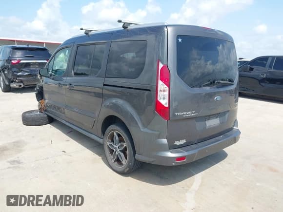 ✅ 2018 Ford Transit Connect XLT • VIN: NM0GE9F75J1353349 • Lot: 42002742. Listed on IAAI with 103,935 mi. Free auction sales archive from the USA and detailed vehicle history report at DreamBid. Image 3.