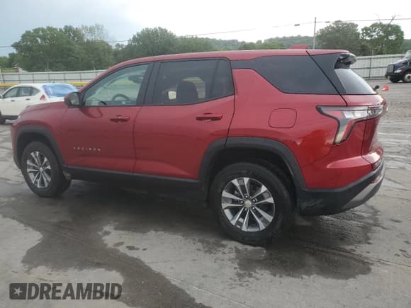 ✅ 2025 Chevrolet Equinox FWD LT • VIN: 3GNAXHEG0SL150157 • Lot: 62916915. Listed on Copart with 2,073 mi. Free auction sales archive from the USA and detailed vehicle history report at DreamBid. Image 2.