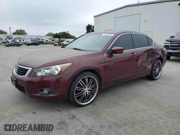 ✅ 2008 Honda Accord EX-L • VIN: 1HGCP25848A102217 • Lot: 53653845. Listed on Copart with 110,315 mi. Free auction sales archive from the USA and detailed vehicle history report at DreamBid. Image 1.