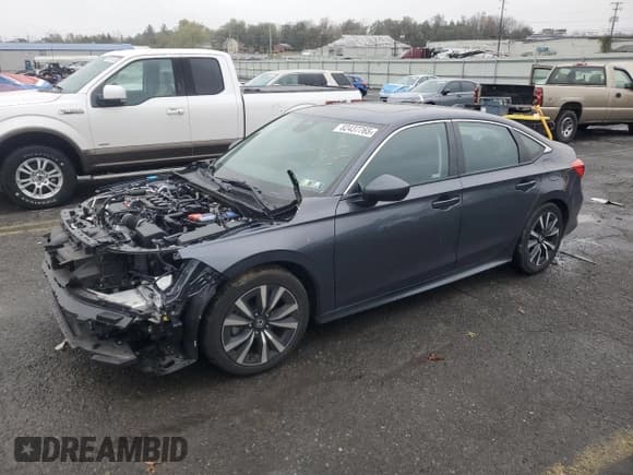 ✅ 2024 Honda Civic EX • VIN: 2HGFE1F77RH302143 • Лот: 82437765. Опубликован ранее на Copart с пробегом Не указан. Бесплатный доступ к архиву аукционных продаж из США и подробный отчёт об истории автомобиля на DreamBid. Изображение 1.