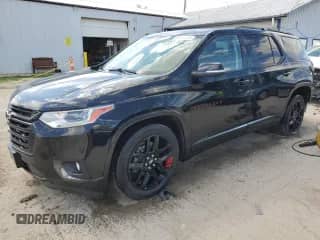 2021 Chevrolet Traverse Premier с VIN 1GNERKKW6MJ238743, выставлен на аукционе Copart как лот 57995125 с пробегом 61 096 миль миль и Списание • Salvage title. История ставок и продаж доступна на DreamBid. Изображение 1.