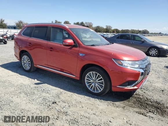 2019 Mitsubishi Outlander SEL with VIN JA4J24A55KZ035478, listed as a Copart auction lot 72070215 with 83,859 mi miles and Salvage title. Bid and sale history available at DreamBid. Image 4.
