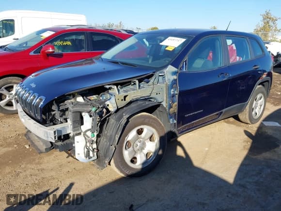 ✅ 2014 Jeep Cherokee Sport • VIN: 1C4PJMAB0EW233786 • Lot: 43457717. Listed on IAAI with 225,307 mi. Free auction sales archive from the USA and detailed vehicle history report at DreamBid. Image 18.