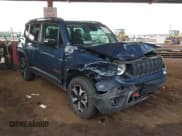 ✅ 2022 Jeep Renegade Trailhawk • VIN: ZACNJDC14NPN66725 • Lot: 43785287. Wystawiony na IAAI z przebiegiem 67 289 mil. Bezpłatny archiwum sprzedaży aukcyjnych z USA i szczegółowy raport historii pojazdu na DreamBid. Zdjęcie 1.