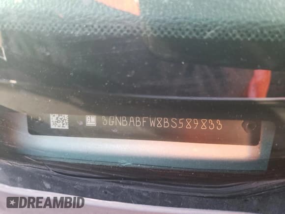 ✅ 2011 Chevrolet HHR 1LT • VIN: 3GNBABFW8BS589833 • Lot: 80495833. Listed on Copart with 88,635 mi. Free auction sales archive from the USA and detailed vehicle history report at DreamBid. Image 13.