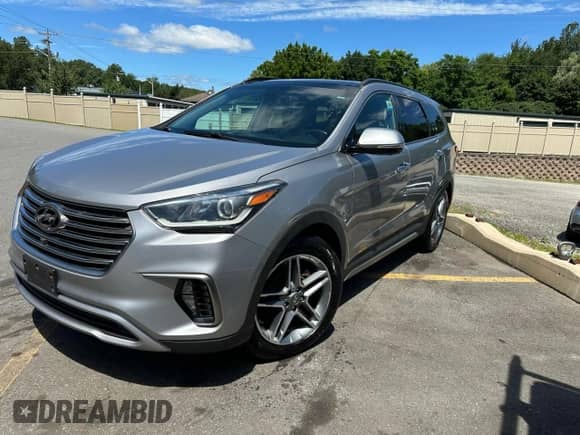 2019 Hyundai Santa Fe Limited Ultimate with VIN KM8SRDHF6KU298303, listed as a Copart auction lot 65732025 with 94,527 mi miles and Clean title. Bid and sale history available at DreamBid. Image 1.