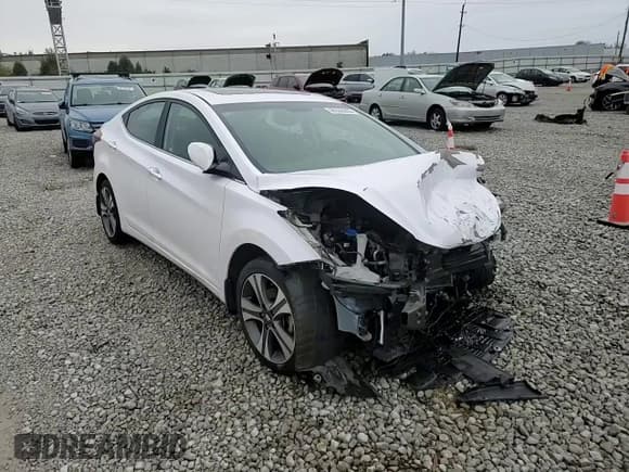 ✅ 2015 Hyundai Elantra Sport • VIN: KMHDH4AH3FU382737 • Lot: 90008505. Listed on Copart with Not provided. Free auction sales archive from the USA and detailed vehicle history report at DreamBid. Image 13.