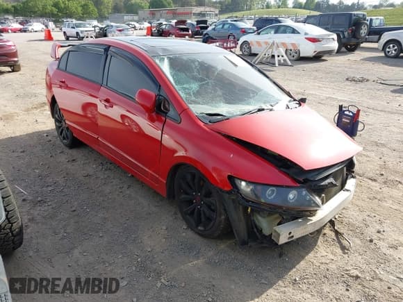 ✅ 2009 Honda Civic Si • VIN: 2HGFA55549H708397 • Lot: 42032793. Listed on IAAI with Not provided. Free auction sales archive from the USA and detailed vehicle history report at DreamBid. Image 1.