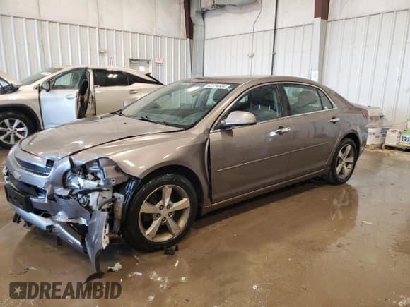 ✅ 2012 Chevrolet Malibu 1LT • VIN: 1G1ZC5E00CF177176 • Lot: 82314834. Listed on Copart with Not provided. Free auction sales archive from the USA and detailed vehicle history report at DreamBid. Image 1.