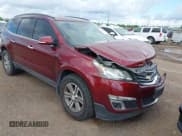 ✅ 2015 Chevrolet Traverse LT • VIN: 1GNKRHKD9FJ217425 • Lot: 43195614. Listed on IAAI with 163,721 mi. Free auction sales archive from the USA and detailed vehicle history report at DreamBid. Image 1.