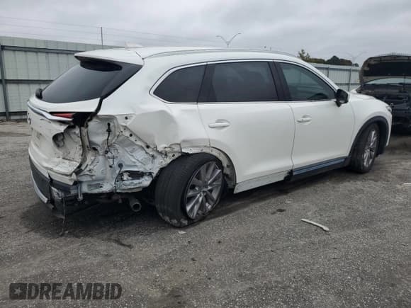 ✅ 2021 Mazda CX-9 Grand Touring • VIN: JM3TCBDY8M0500100 • Lot: 90531945. Wystawiony na Copart z przebiegiem 43 313 mil. Bezpłatny archiwum sprzedaży aukcyjnych z USA i szczegółowy raport historii pojazdu na DreamBid. Zdjęcie 3.