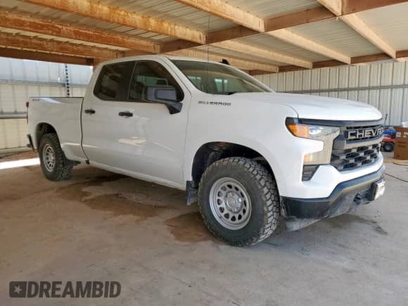 2022 Chevrolet Silverado 1500 Work Truck with VIN 1GCRDAED7NZ506263, listed as a Copart auction lot 61100995 with 91,715 mi miles and Clean title. Bid and sale history available at DreamBid. Image 4.