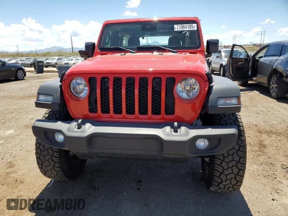 ✅ 2024 Jeep Wrangler Sport S • VIN: 1C4PJXDN5RW103967 • Lot: 71984105. Wystawiony na Copart z przebiegiem 3 056 mil. Bezpłatny archiwum sprzedaży aukcyjnych z USA i szczegółowy raport historii pojazdu na DreamBid. Zdjęcie 5.