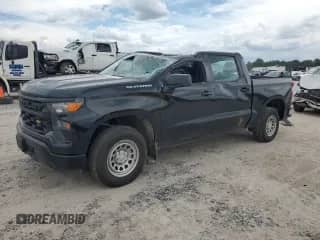 2023 Chevrolet Silverado 1500 Work Truck z VIN 3GCPAAEK6PG249517, wystawiony jako Copart lot #69529914 z przebiegiem 26 129 mil mil oraz Szkoda całkowita • Salvage title. Historia ofert i sprzedaży dostępna na DreamBid. Obrazek 1.
