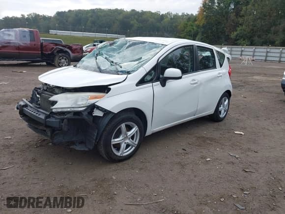 ✅ 2014 Nissan Note SV • VIN: 3N1CE2CPXEL386829 • Lot: 43393007. Listed on IAAI with Not provided. Free auction sales archive from the USA and detailed vehicle history report at DreamBid. Image 2.