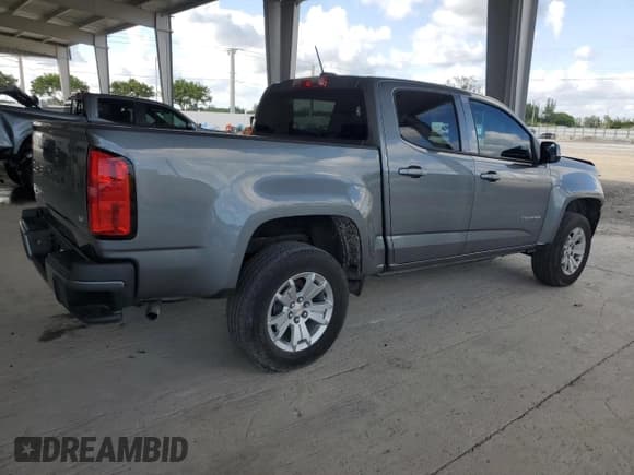 ✅ 2022 Chevrolet Colorado 2WD LT • VIN: 1GCGSCEA3N1313458 • Lot: 93673035. Listed on Copart with 39,107 mi. Free auction sales archive from the USA and detailed vehicle history report at DreamBid. Image 3.